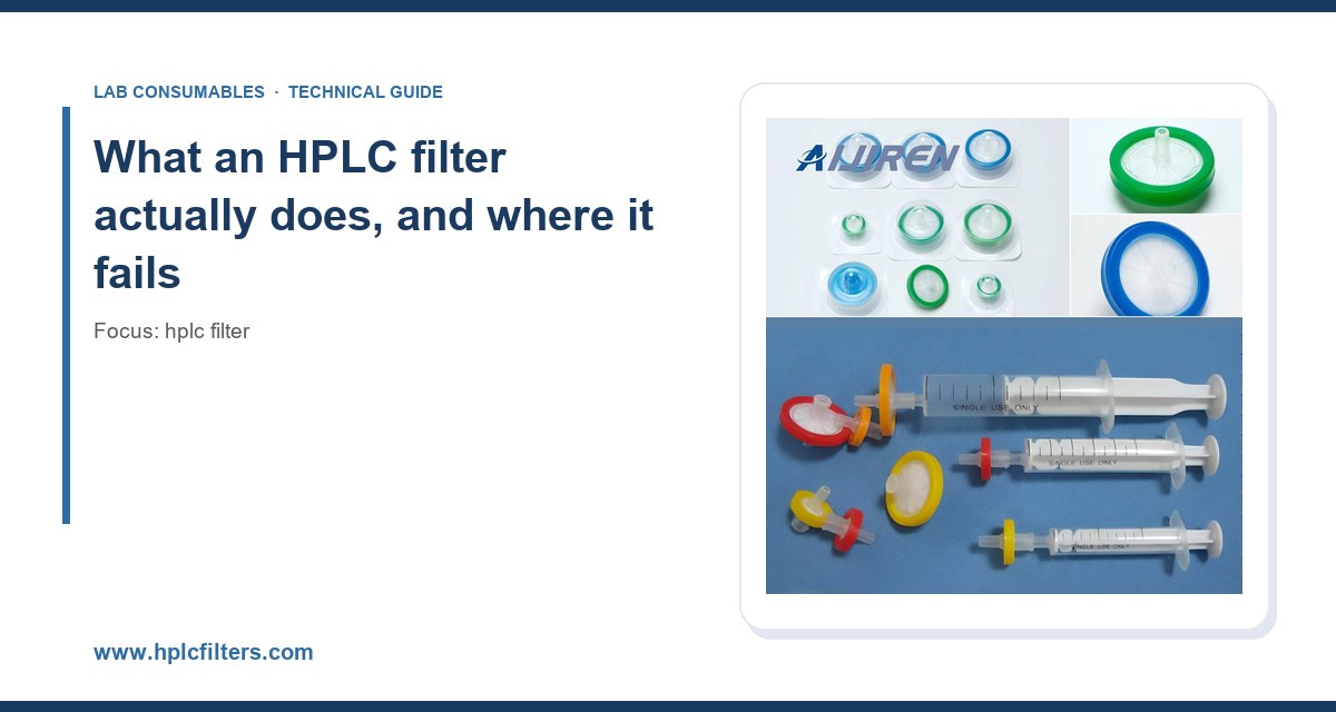 What an HPLC filter actually does, and where it fails