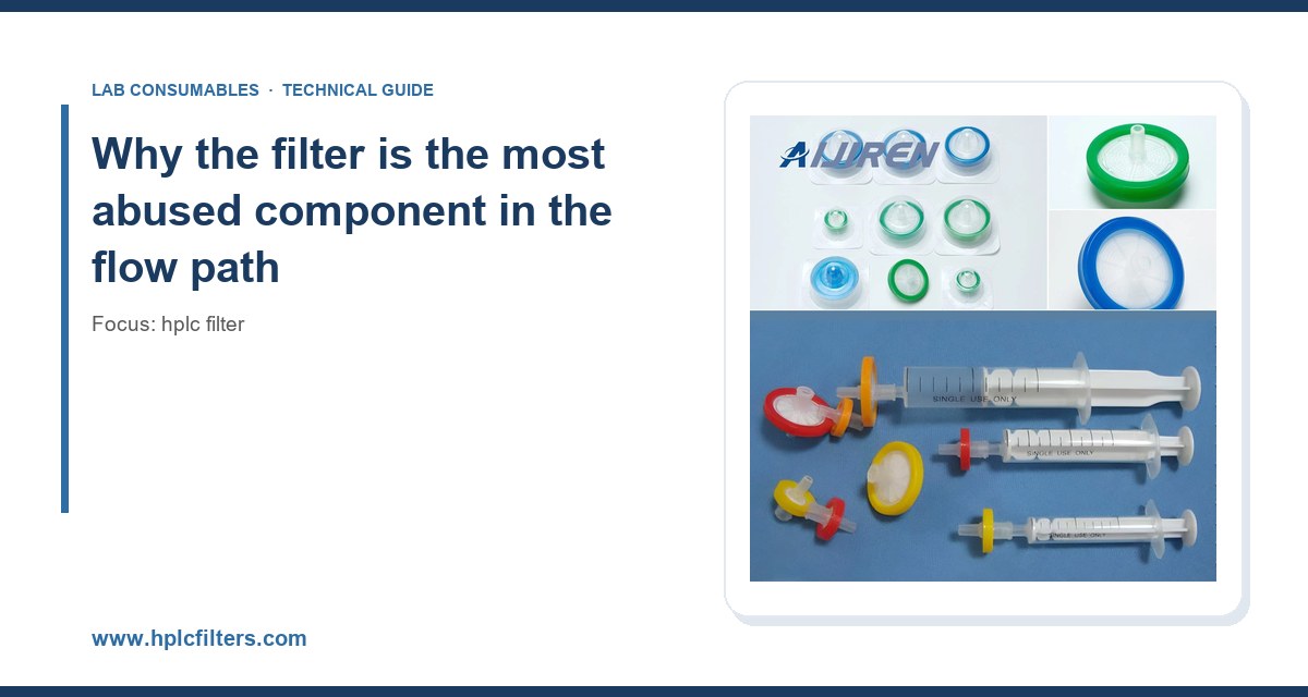Why the filter is the most abused component in the flow path